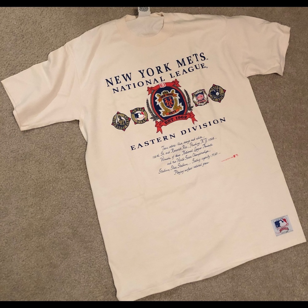VINTAGE NUTMEG SHIRT METS 1991